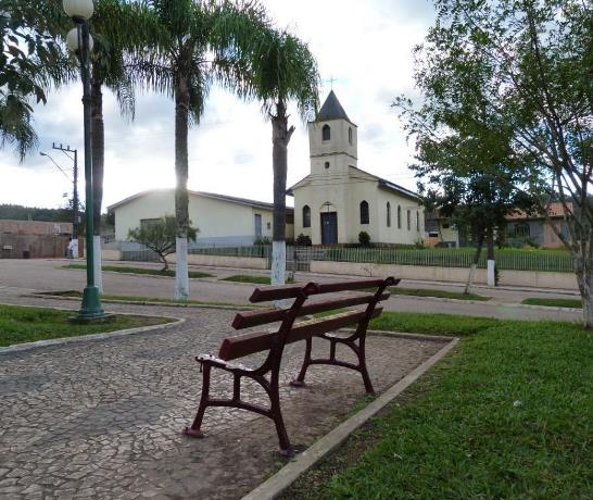 Praça central de Doutor Ulysses, município da Região Metropolitana de Curitiba. Foto: Divulgação