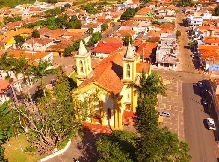 Vista da sede urbana de Joaquim Távora, município do Norte Pioneiro do Paraná. Foto: Divulgação
