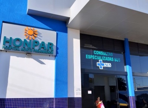 Hospital Norte Paranaense, em Arapongas, mantido pela Associação Norte Paranaense de Combate ao Câncer. Foto: Divulgação