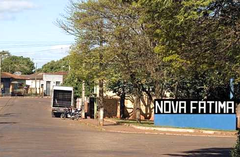 Entrada do Município de Nova Fátima, no Norte Pioneiro. Foto: Divulgação