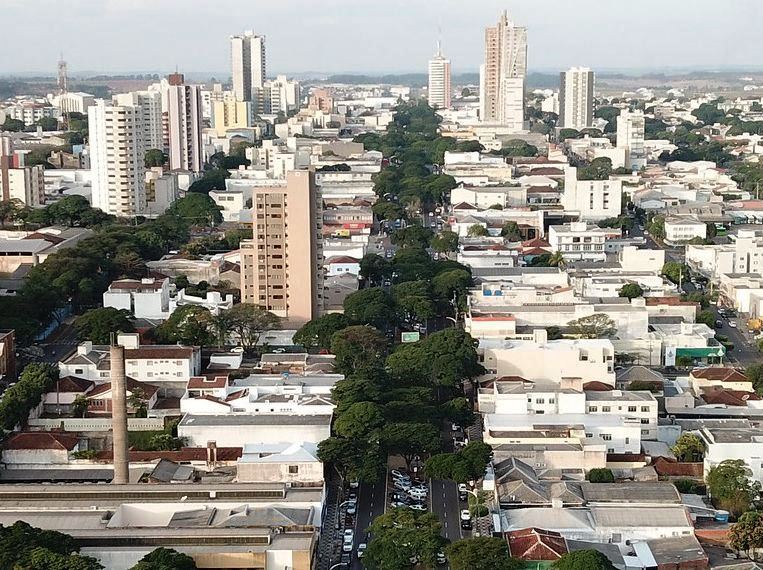 Vista da sede urbana de Umuarama, município da Região Noroeste do Paraná. Foto: Prefeitura de Umuarama/Divulgação