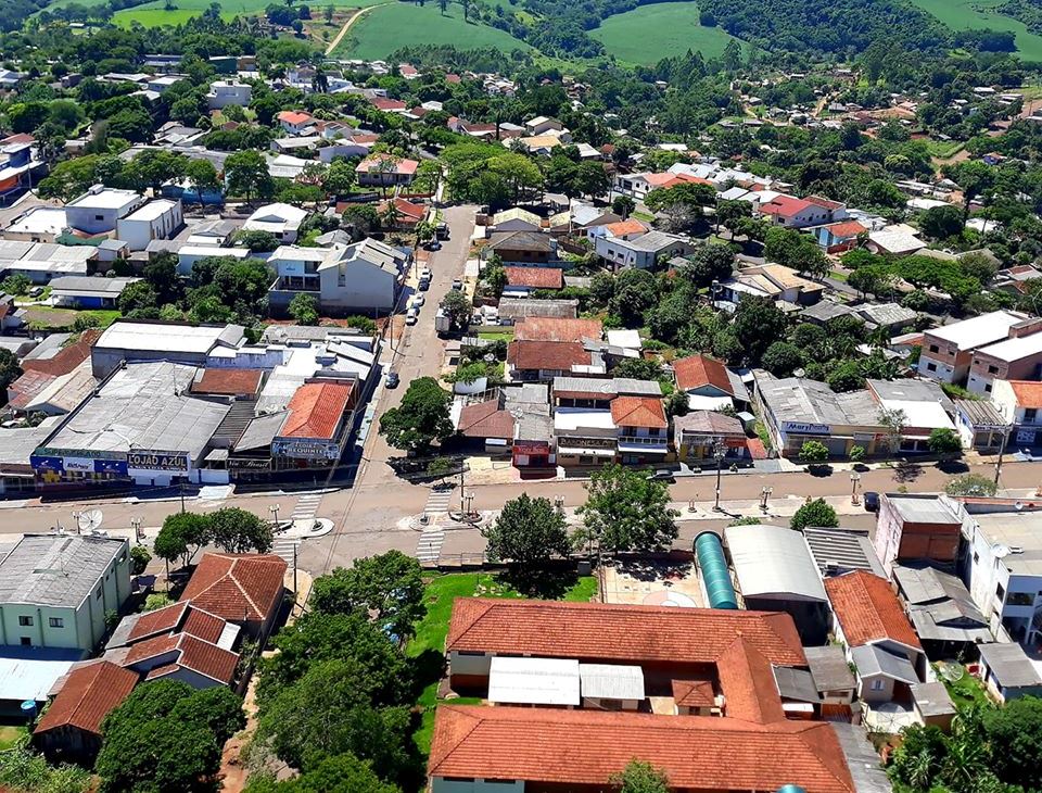 Vista da sede urbana de Iretama, município da Região Centro-Oeste do Paraná. Foto: Divulgação