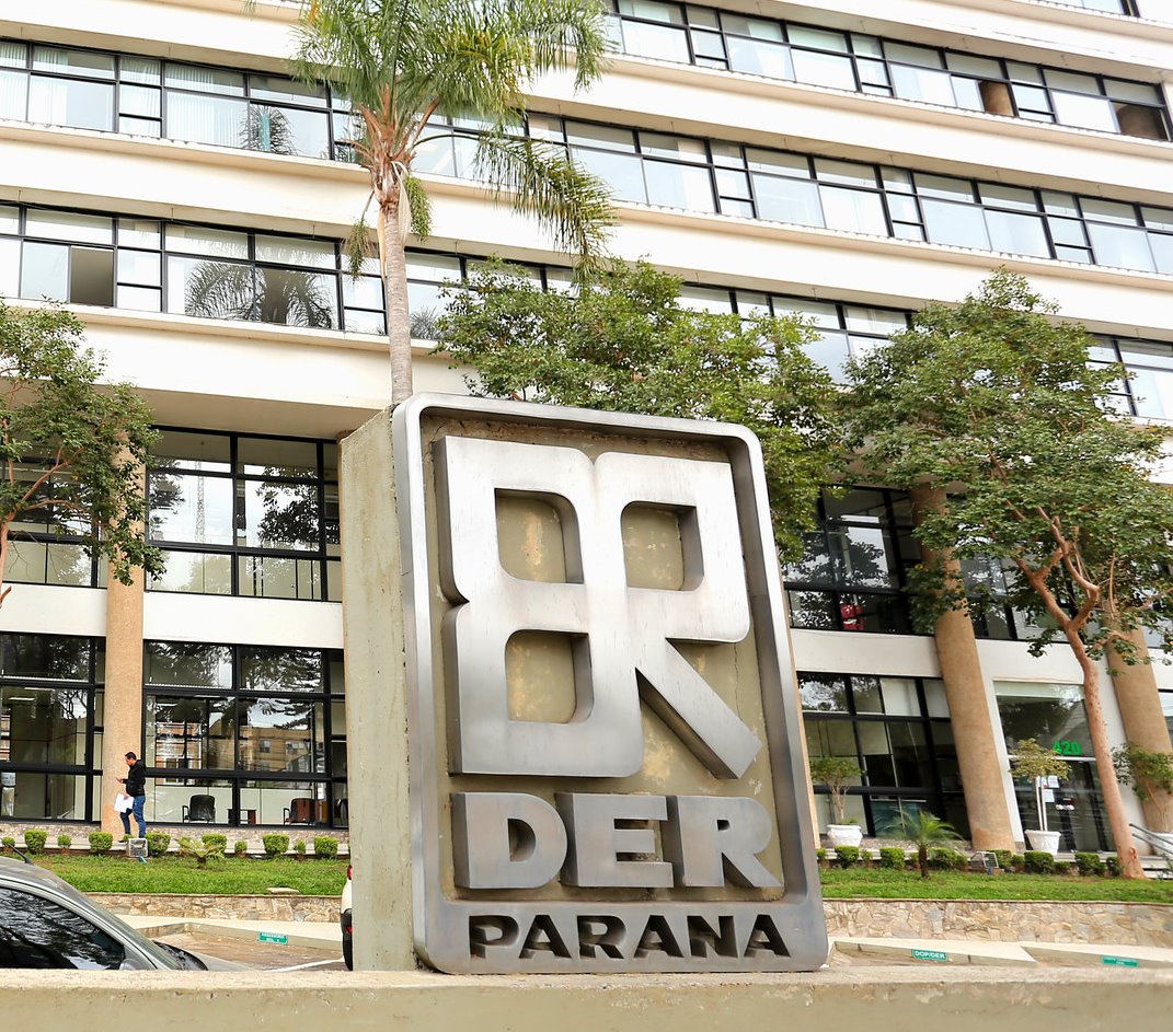Sede do Departamento de Estradas de Rodagem do Estado do Paraná (DER-PR, em Curitiba. Foto: Wagner Araújo/Divulgação TCE-PR