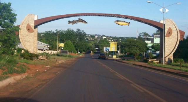Portal de Marilena, município do Noroeste do Paraná. Foto: Divulgação