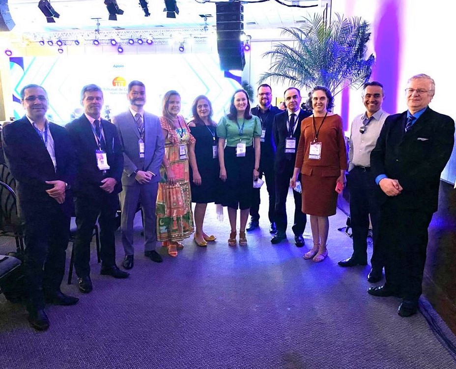 Parte da equipe do TCE-PR que participa do 8º Encontro Nacional dos Tribunais de Contas (ENTC), realizado no Rio de Janeiro. Foto: Marcelo Lancia - TCE-PR/Divulgação