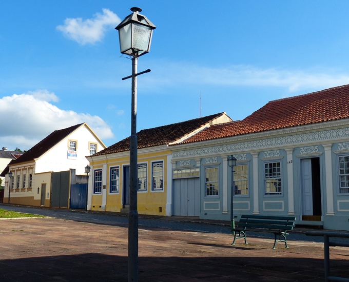 Centro histórico da Lapa, município da Região Metropolitana de Curitiba. Foto: Divulgação