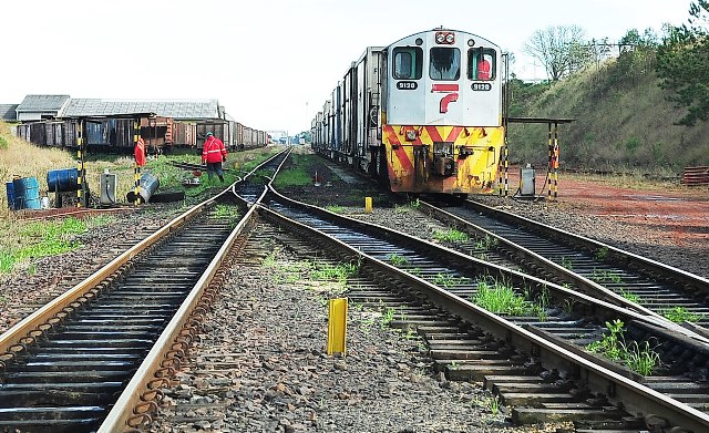 Trecho da Ferroeste, estrada de ferro administrada pelo Governo do Paraná. Foto: Divulgação