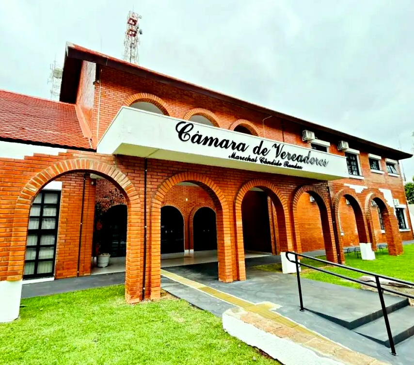 Câmara de Vereadores de Marechal Cândido Rondon, município da Região Oeste do Paraná. Foto: Cristiano Viteck/Divulgação