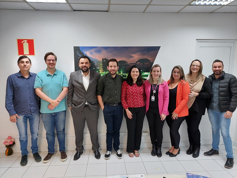 Servidores do TCE-PR e gestores da Secretaria de Educação do Município de Piraquara, durante auditoria sobre o tema, que integra o Plano de Fiscalização 2024-2025 da Corte. Foto: TCE-PR