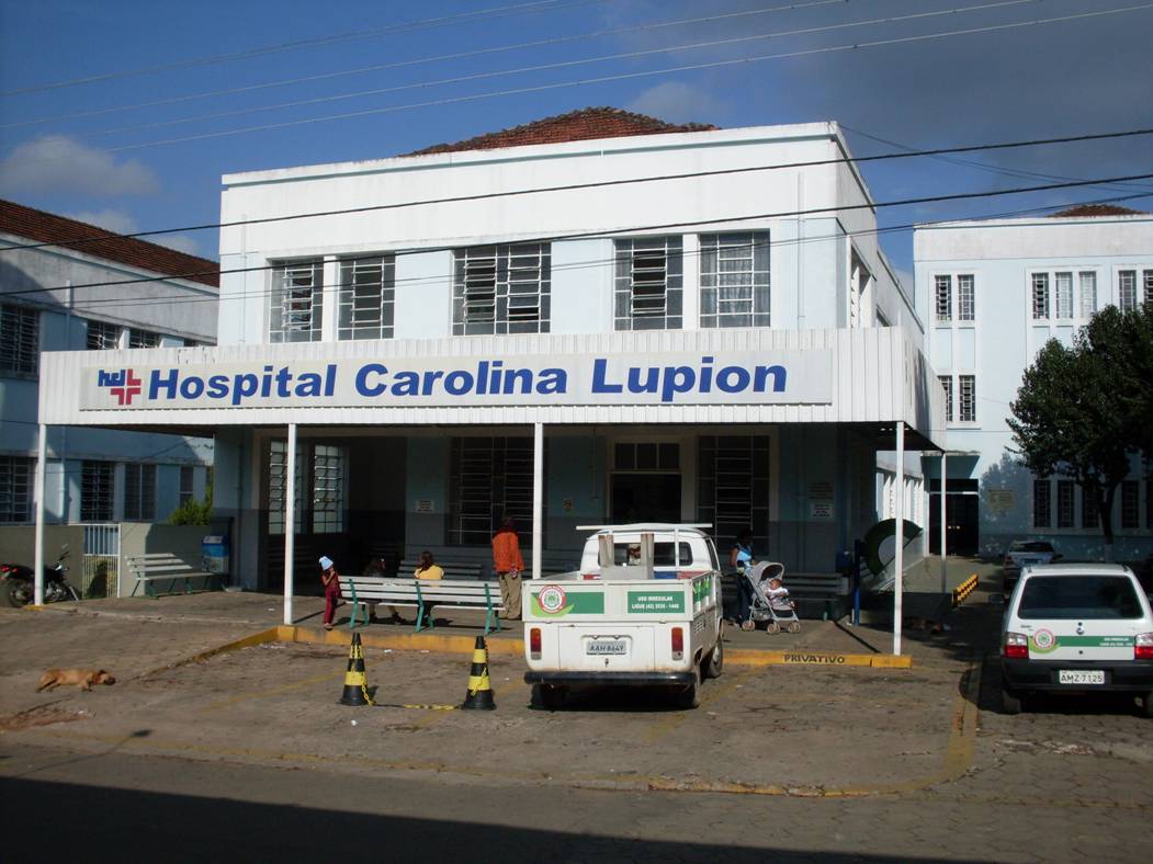 Hospital Municipal Carolina Lupion, em Jaguariaíva (foto: divulgação/Prefeitura de Jaguariaíva)