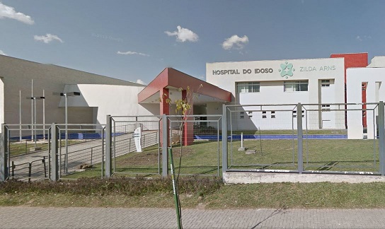 Hospital do Idoso Zilda Arns, cuja gestão é de responsabilidade da Feaes