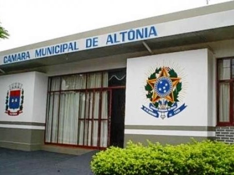 Câmara de Vereadores de Altônia, município da Região Noroeste do Paraná. Foto: Divulgação