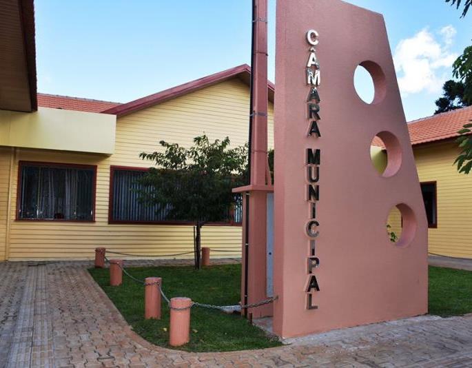Câmara Municipal de Laranjeiras do Sul. Foto: Divulgação