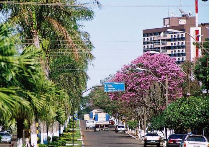 Vista de Goioerê, município da região Centro-Oeste do Paraná. Foto: Divulgação