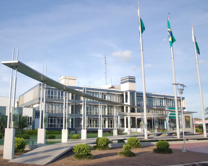 Prefeitura de Toledo, município da região Oeste do Paraná. Foto: Divulgação