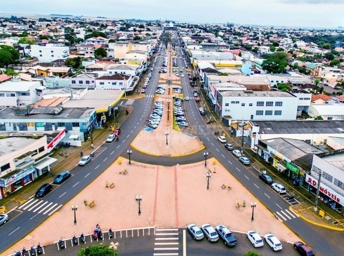 Vista de Assis Chateaubriand, município da região Oeste do Paraná. Foto: Divulgação