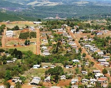 Vista da sede urbana de Foz do Jordão, município da região Centro-Sul do Paraná. Foto: Divulgação