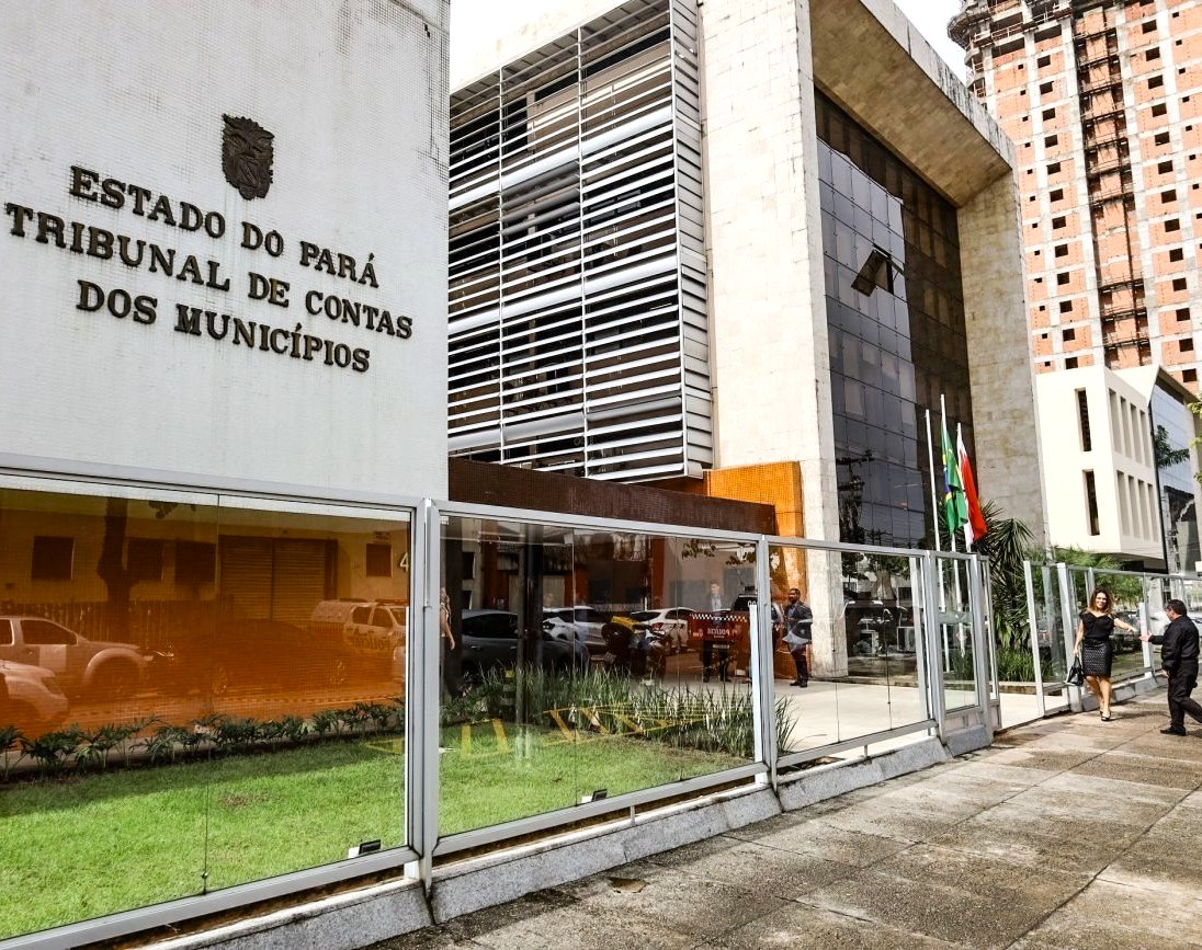 Sede do Tribunal de Contas dos Municípios do Pará, na capital, Belém. Foto: Divulgação
