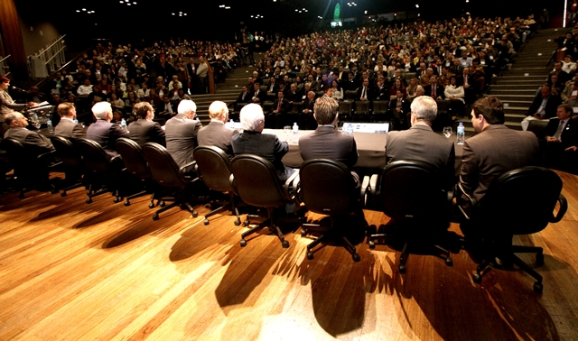 Abertura do 2º Fórum de Controle Externo do TCE-PR, realizado nos dias 28 e 29 de junho de 2017, em Curitiba. Foto: Wagner Araújo/Divulgação TCE-PR