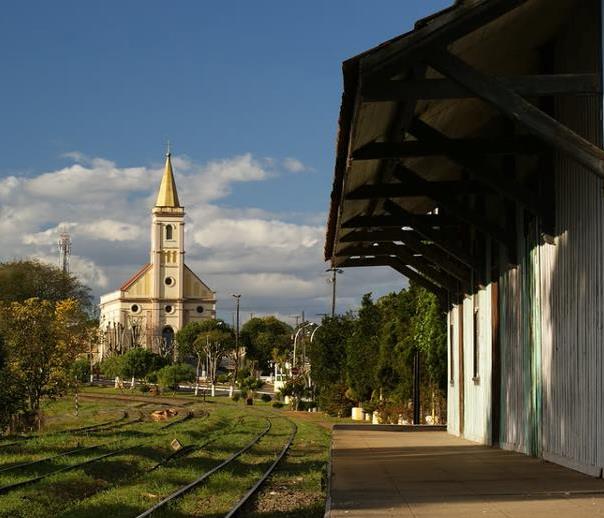 Vista da área urbana de Teixeira Soares, município da Região Sul do Paraná. Foto: Divulgação