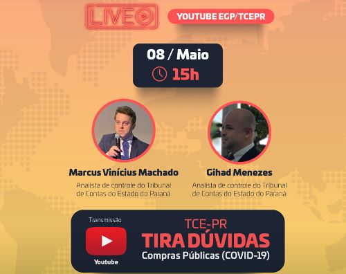 banner live covid 19 quadrada