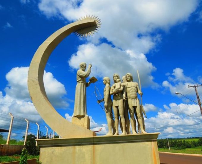 Portal de entrada de Santo Inácio, município da Região Norte do Paraná. Foto: Divulgação