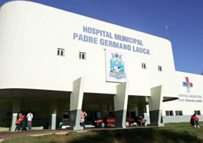 Hospital Municipal Padre Germano Lauck, em Foz do Iguaçu. Foto: Divulgação