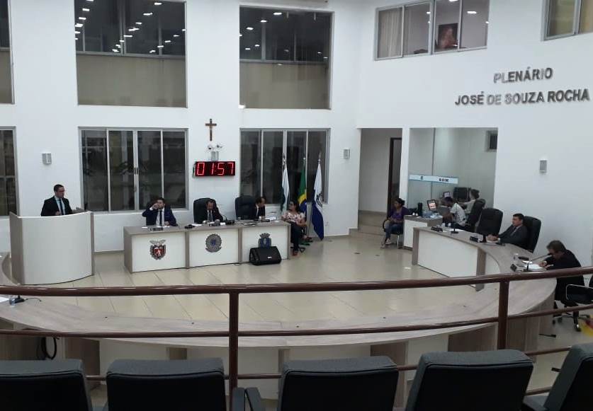 Sessão da Câmara de Vereadores de Paiçandu, município da Região Metropolitana de Maringá, no Norte do Paraná. Foto: Divulgação