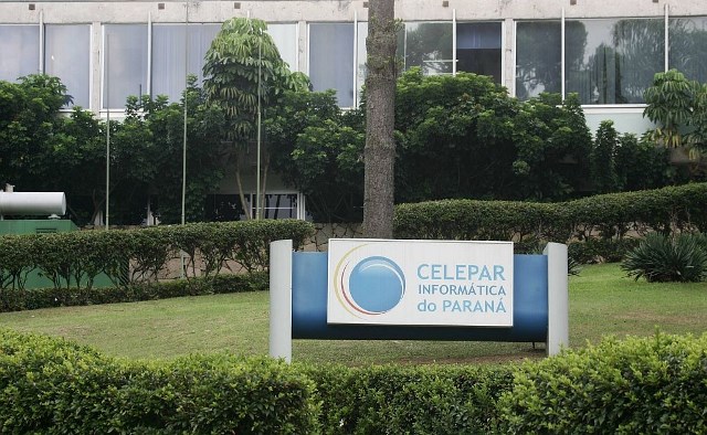 Sede da Companhia de Tecnologia da Informação e Comunicação do Paraná (Celepar), no bairro Centro Cívico, em Curitiba. Foto: Divulgação