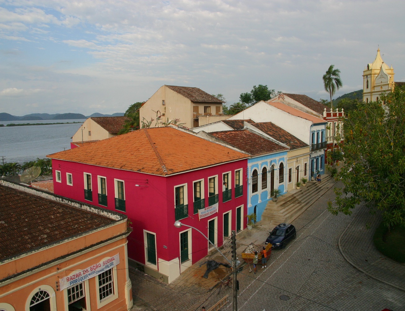 Centro histórico de Antonina, município do Litoral paranaense. Foto: Divulgação
