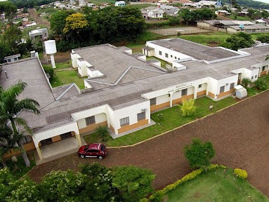 Hospital e Maternidade Santa Rita, localizado no município de Ampére (Sudoeste do Paraná). Foto: Prefeitura de Ampére/Divulgação