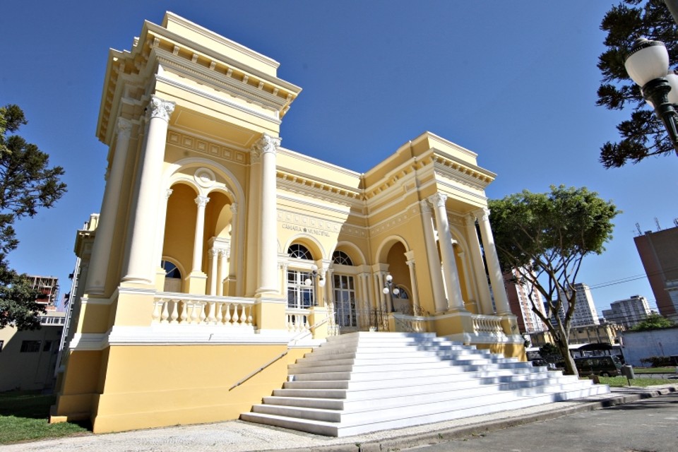 Câmara Municipal de Curitiba. Foto: Divulgação