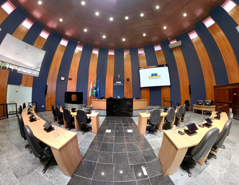 Plenário da Câmara Municipal de São José dos Pinhais, na Região Metropolitana de Curitiba. Foto: Câmara Municipal de São José dos Pinhais