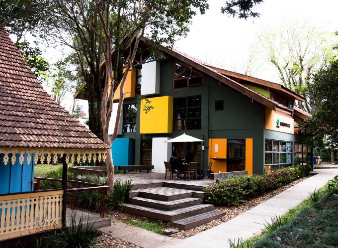 Sede do Instituto de Pesquisa e Planejamento Urbano de Curitiba (Ippuc), no bairro Juvevê, em Curitiba. Foto: Divulgação