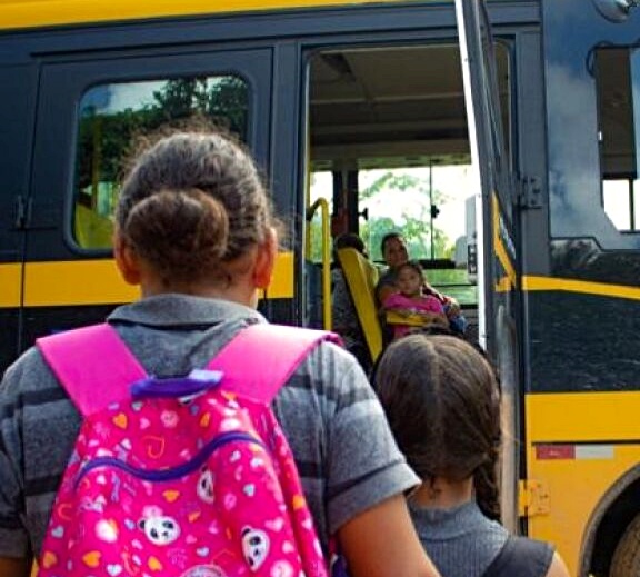 O transporte de estudantes de escolas públicas é uma das obrigações das prefeituras. Foto: Divulgação