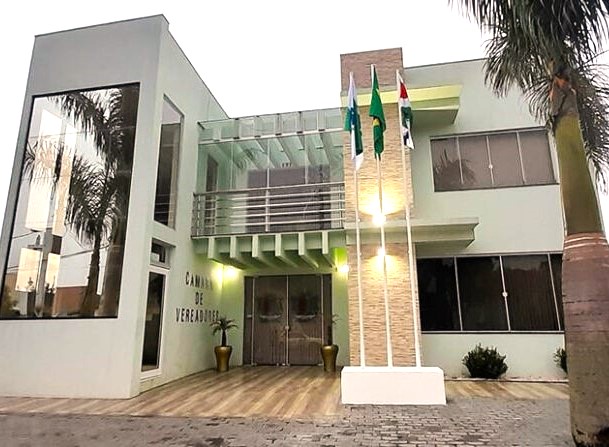 Sede da Câmara de Vereadores de Barracão, município da Região Sudoeste do Paraná. Foto: Divulgação