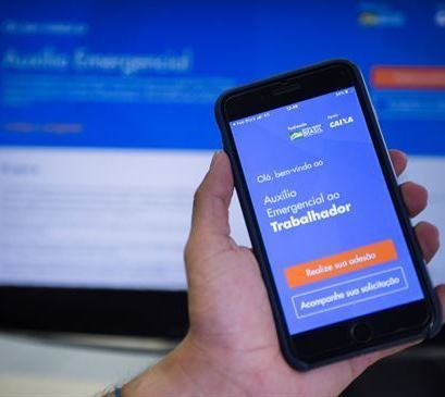 Auxílio emergencial está sendo pago pelo governo federal para amenizar os efeitos econômicos da pandemia da Covid-19. Imagem: Divulgação