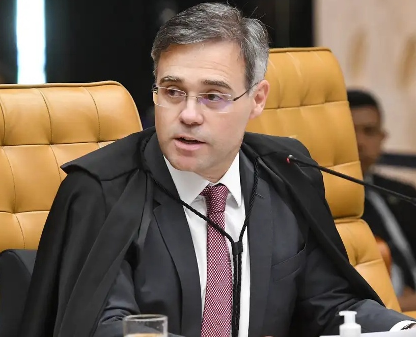 O ministro André Mendoça relata processo em sessão do Supremo Tribunal Federal (STF). Foto: Agência Brasil/Divulgação
