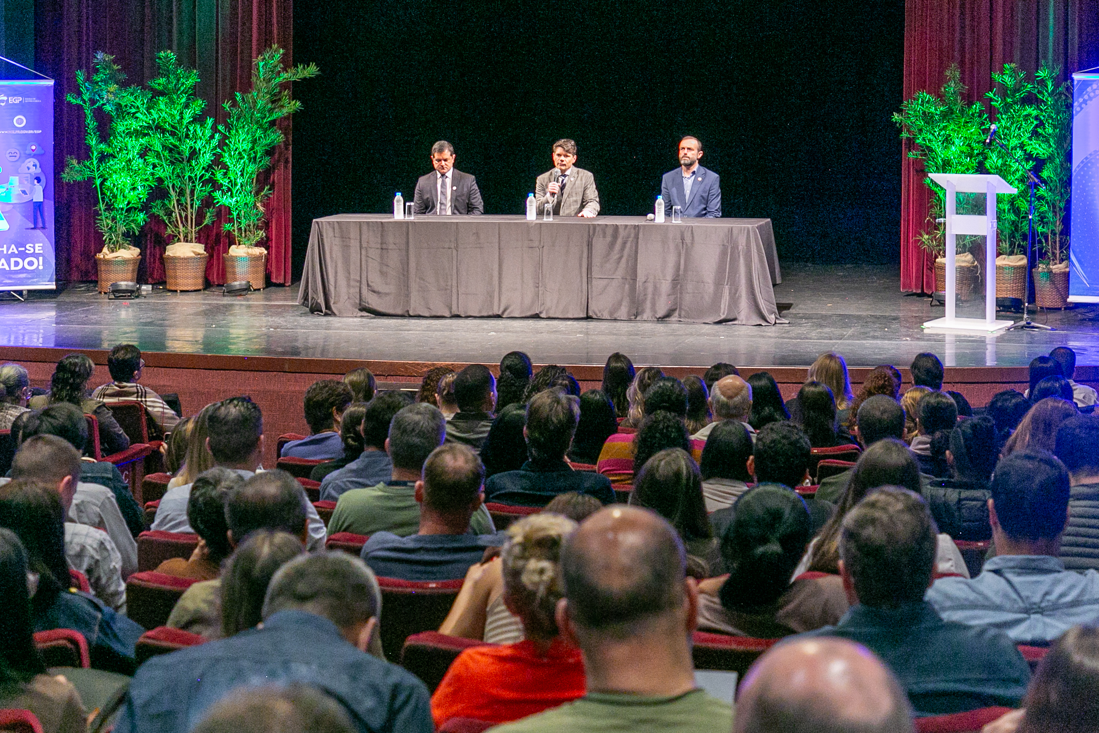 O presidente do TCE-PR, conselheiro Ivens Linhares, abre evento de capacitação sobre transferências voluntárias em Curitiba