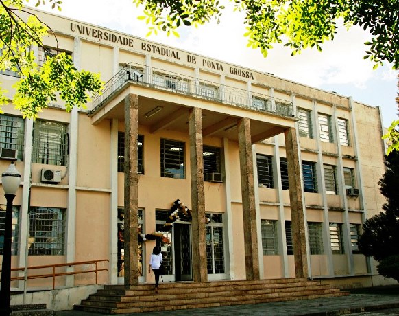 O campus central da Universidade Estadual de Ponta Grossa (UEPG). Foto: Divulgação