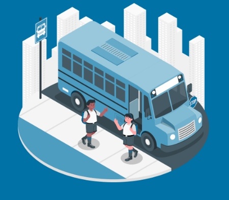 O transporte de estudantes de escolas públicas é uma das obrigações das prefeituras. Imagem: Rede Integrar de Fiscalização de Políticas Públicas Descentralizadas