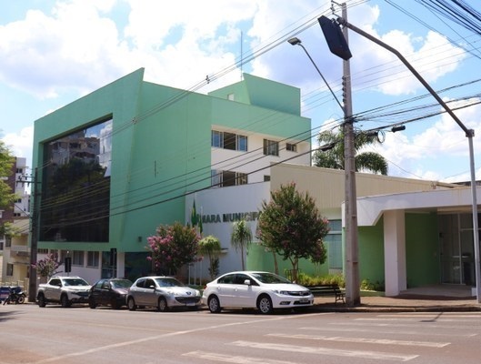 Sede da Câmara Municipal de Pato Branco. Fonte: Divulgação/Câmara Municipal de Pato Branco.