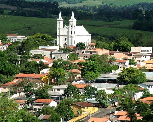 Vista aérea da sede urbana de Tomazina, município do Norte Pioneiro do Paraná. Foto: Divulgação