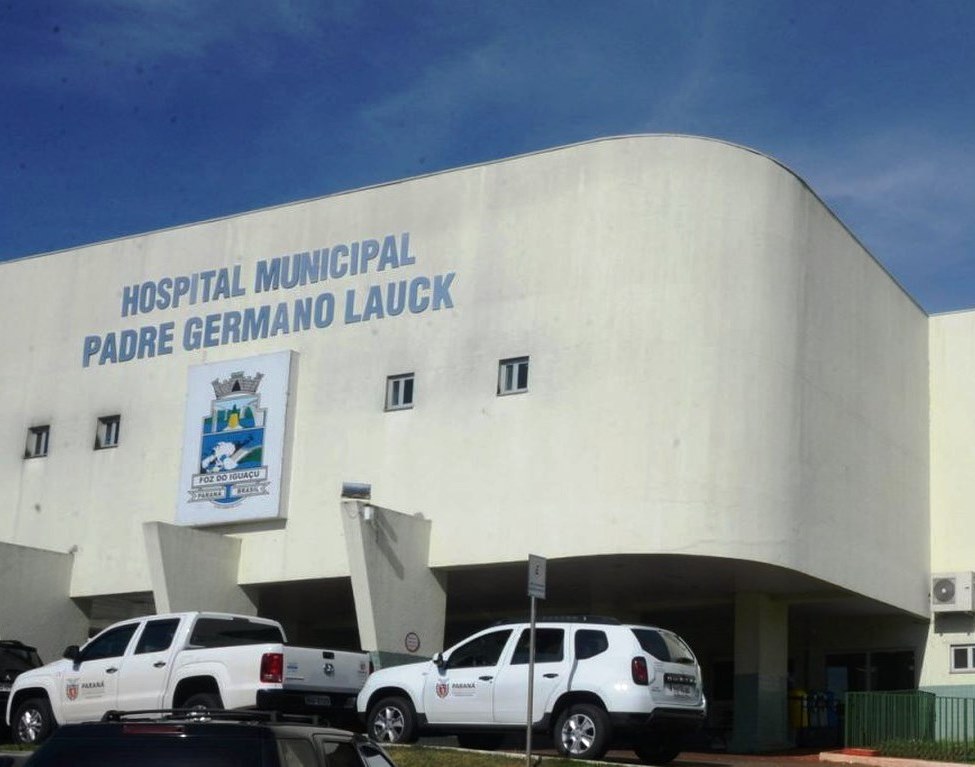 Hospital Municipal Padre Germano Lauck, em Foz do Iguaçu. Foto: Divulgação