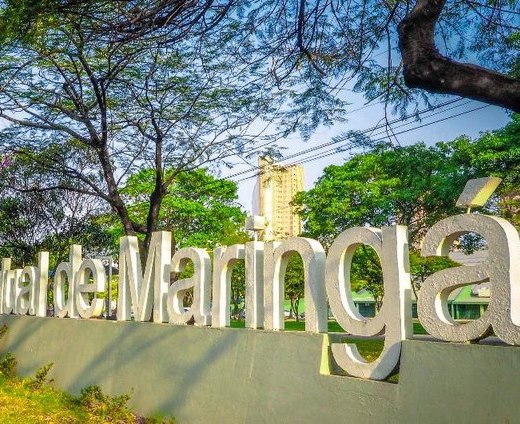 Campus da Universidade Estadual de Maringá (UEM), uma das sete instituições de ensino superior mantidas pelo Estado do Paraná. Foto: Divulgação/UEM