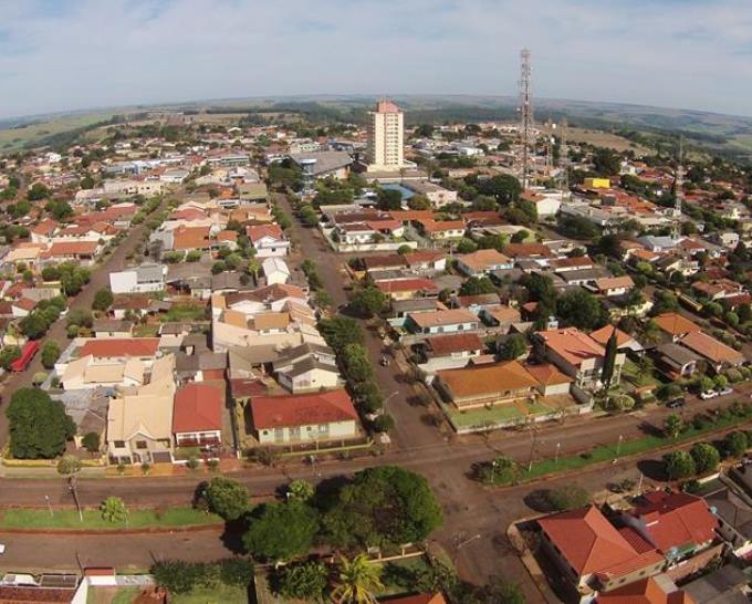Vista aérea de Engenheiro Beltrão, município da região Centro-Oeste do Paraná. Foto: Divulgação