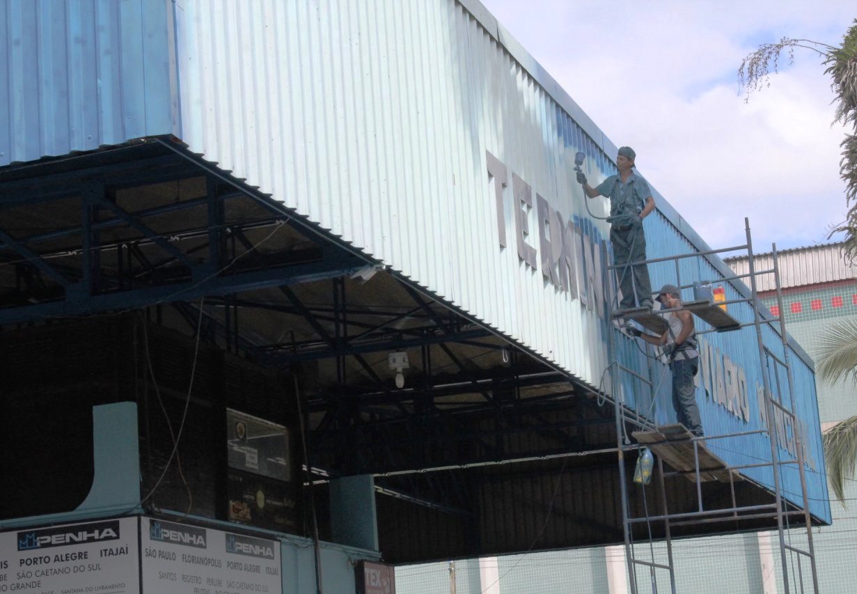 Reforma do Terminal Rodoviário de Paranaguá, no Litoral do Estado. Foto: Divulgação