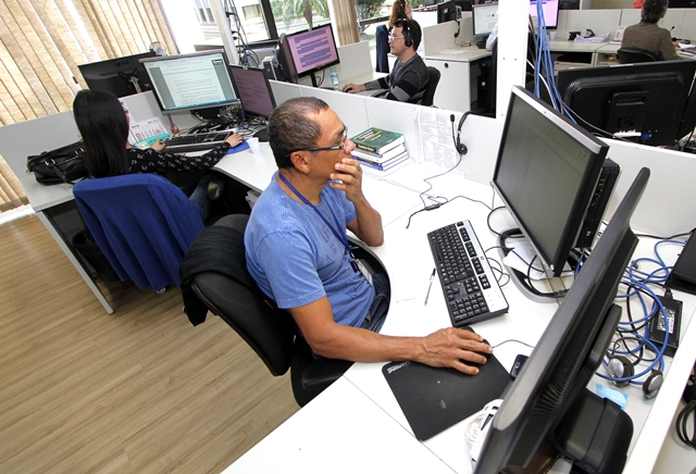 Servidores da Coordenadoria de Fiscalização Municipal (Cofim), unidade técnica do TCE-PR responsável por acompanhar a gestão dos 399 municípios do Paraná. Foto: Wagner Araújo/Divulgação TCE-PR