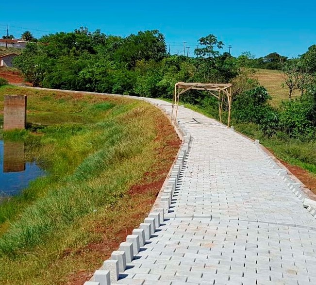 Parque implantado em Juranda (Região Oeste) por meio do Programa Parques Urbanos, mantido pela Secretaria de Estado do Desenvolvimento Sustentável e do Turismo (Sedest-PR). Foto: Sedest-PR/Divulgação