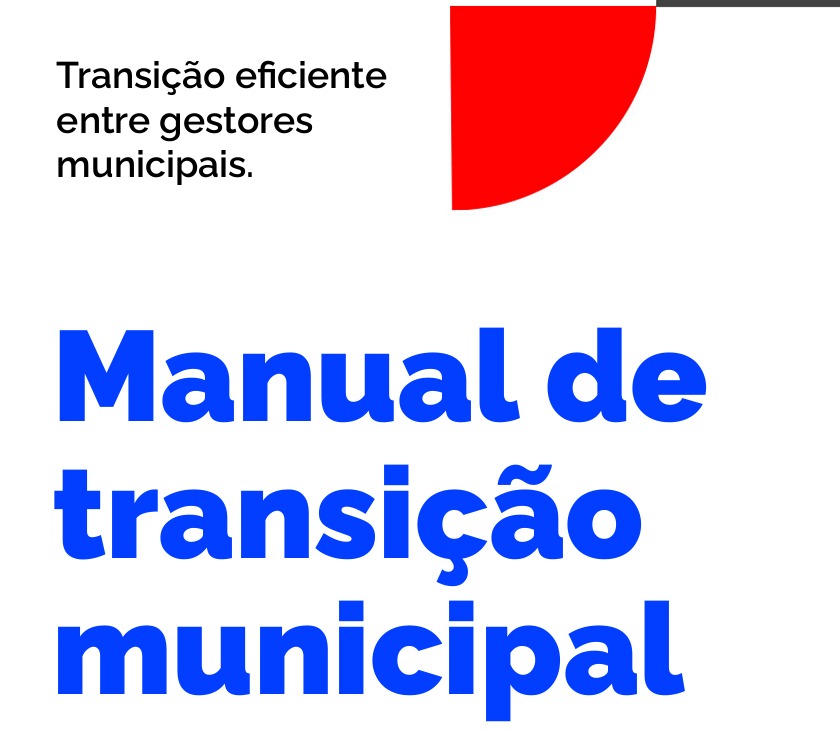 Manual de Transição Municipal, lançado pelo Governo Federal